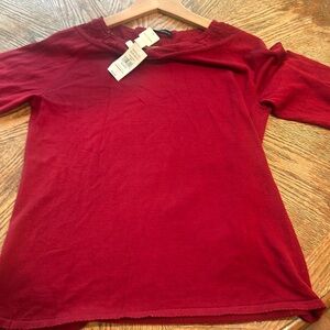 Banana republic brand new, red light weight sweater